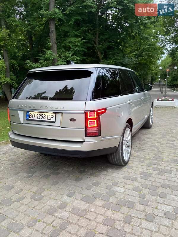 Внедорожник / Кроссовер Land Rover Range Rover 2016 в Залещиках
