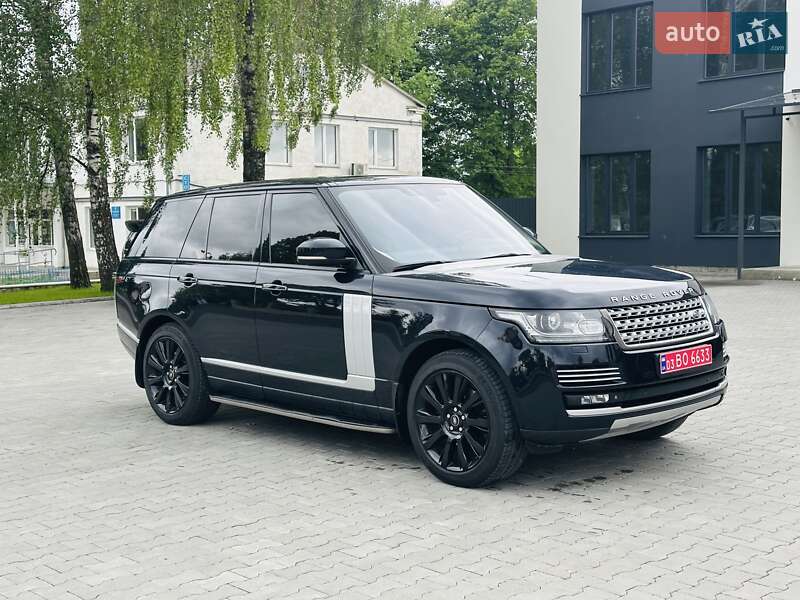 Внедорожник / Кроссовер Land Rover Range Rover 2015 в Тернополе
