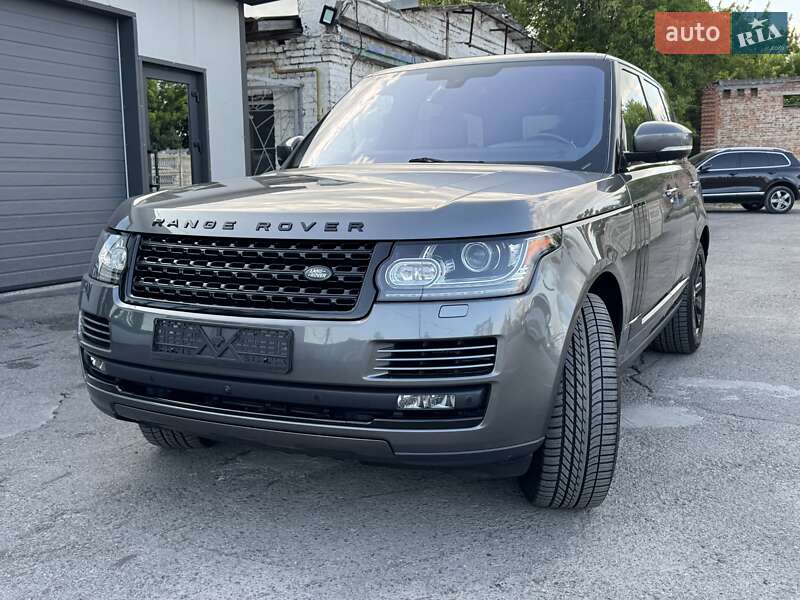 Внедорожник / Кроссовер Land Rover Range Rover 2016 в Тернополе