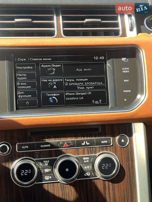 Внедорожник / Кроссовер Land Rover Range Rover 2013 в Киеве фото 13 Внедорожник / Кроссовер Land Rover Range Rover 2013 в Киеве