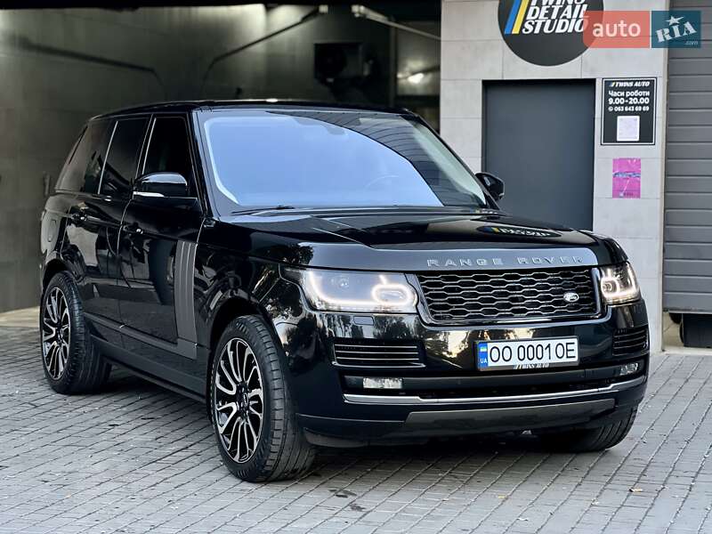 Позашляховик / Кросовер Land Rover Range Rover 2016 в  фото Позашляховик / Кросовер Land Rover Range Rover 2016 в