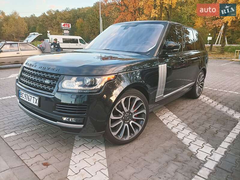 Внедорожник / Кроссовер Land Rover Range Rover 2016 в Львове фото 2 Внедорожник / Кроссовер Land Rover Range Rover 2016 в Львове