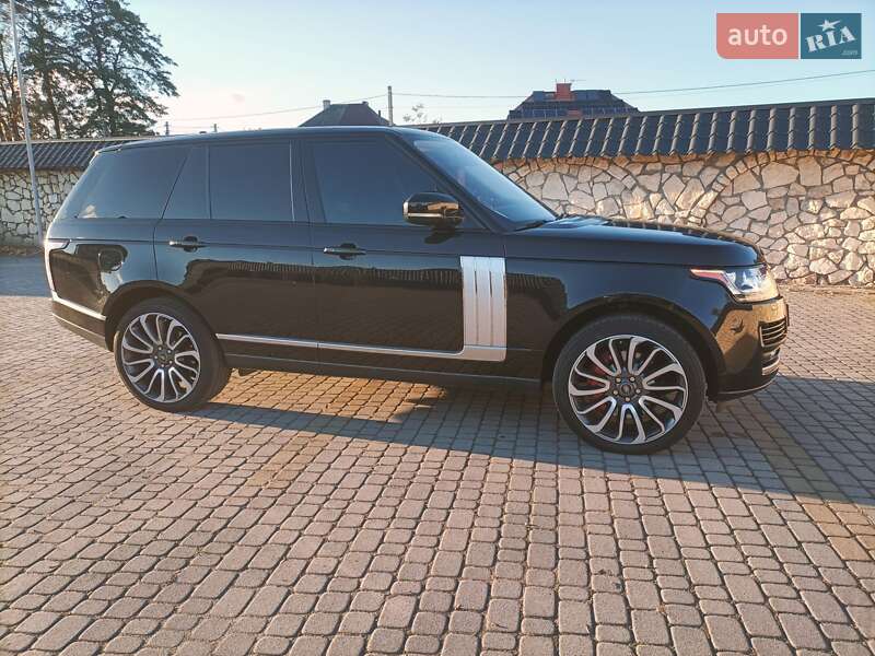 Внедорожник / Кроссовер Land Rover Range Rover 2016 в Львове фото 12 Внедорожник / Кроссовер Land Rover Range Rover 2016 в Львове