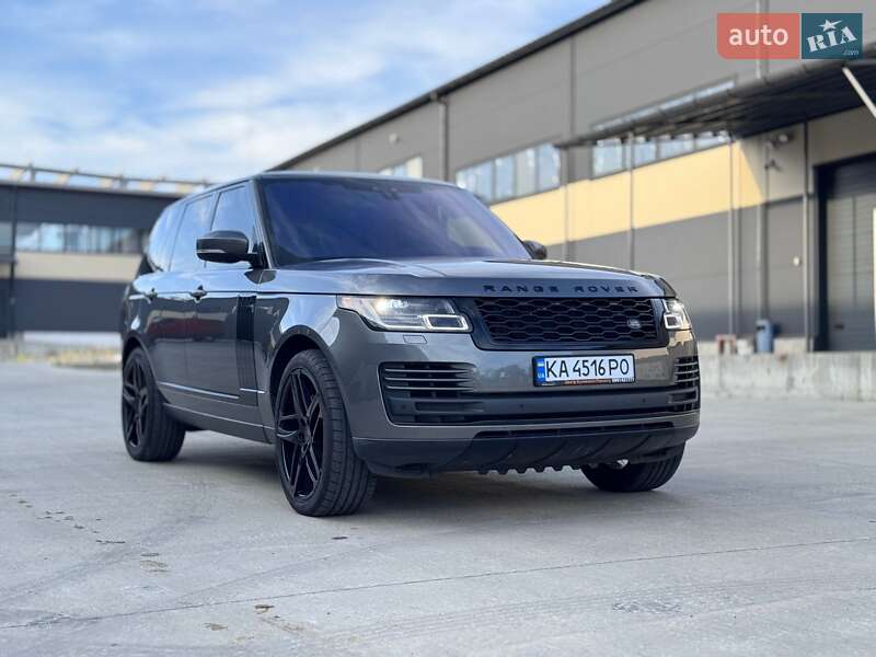 Внедорожник / Кроссовер Land Rover Range Rover 2018 в Киеве фото 4 Внедорожник / Кроссовер Land Rover Range Rover 2018 в Киеве