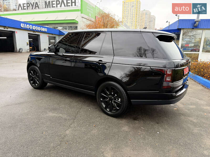 Позашляховик / Кросовер Land Rover Range Rover 2016 в Києві фото 12 Позашляховик / Кросовер Land Rover Range Rover 2016 в Києві