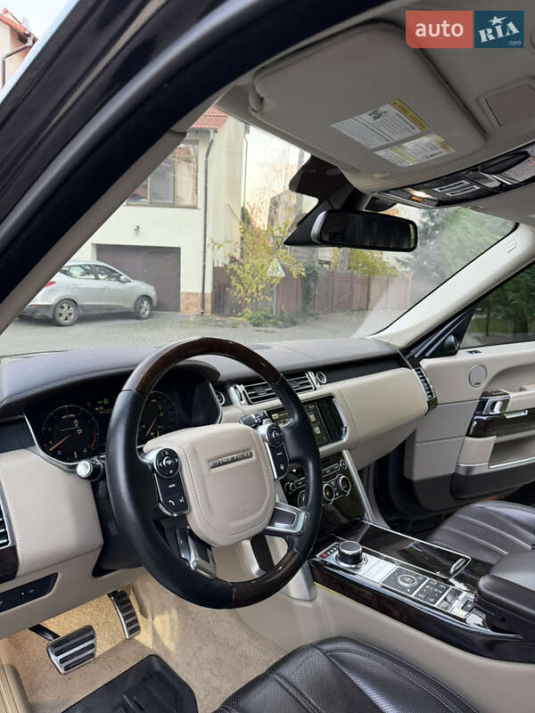 Позашляховик / Кросовер Land Rover Range Rover 2016 в Одесі фото 16 Позашляховик / Кросовер Land Rover Range Rover 2016 в Одесі