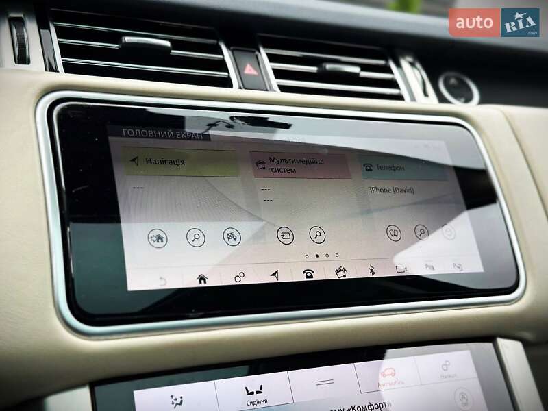 Позашляховик / Кросовер Land Rover Range Rover 2018 в Києві
