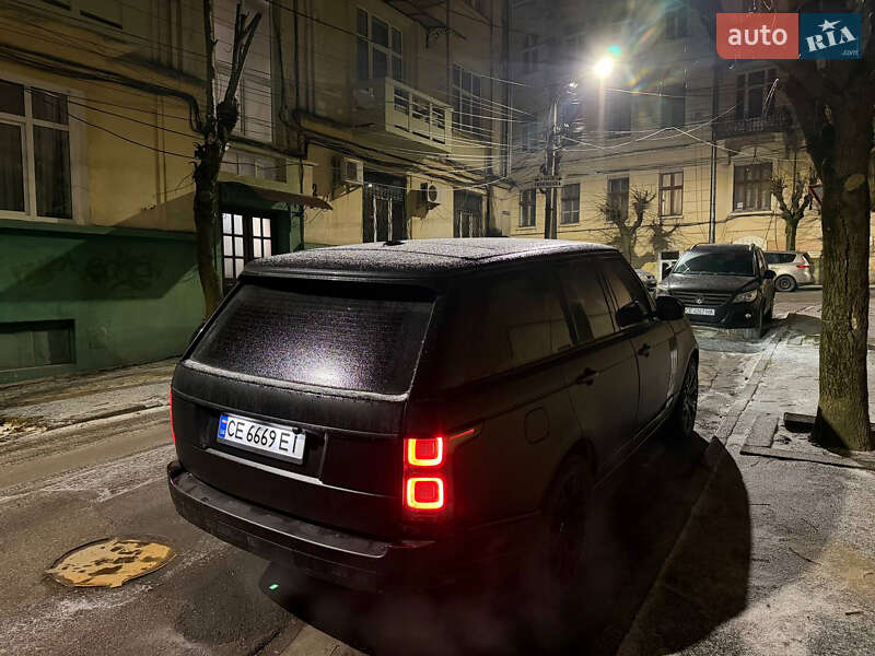 Внедорожник / Кроссовер Land Rover Range Rover 2013 в Черновцах