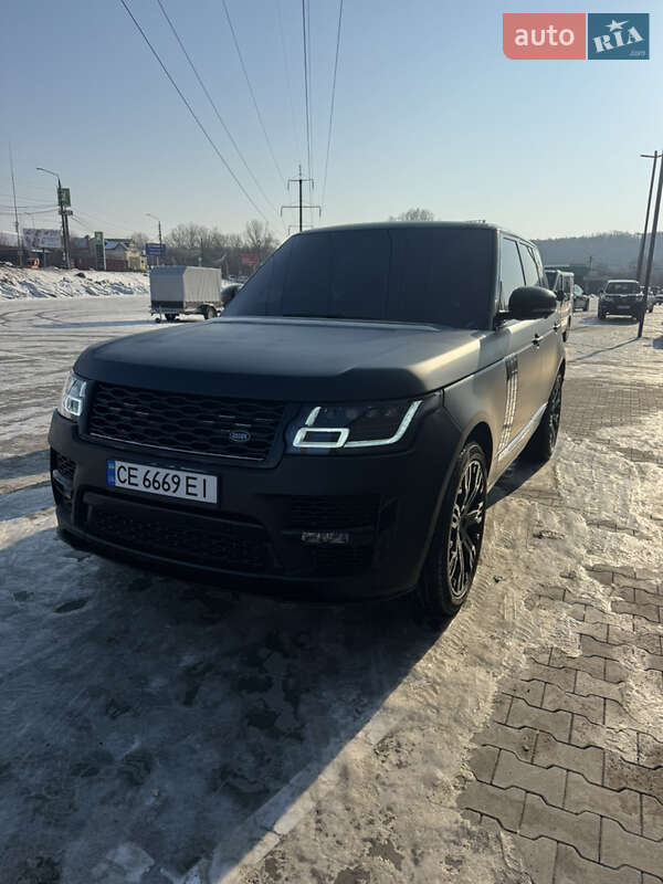 Внедорожник / Кроссовер Land Rover Range Rover 2013 в Черновцах