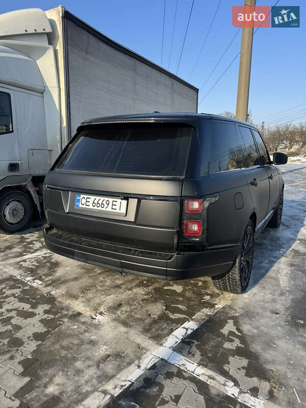 Внедорожник / Кроссовер Land Rover Range Rover 2013 в Черновцах