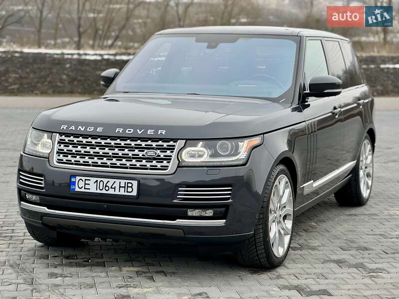 Внедорожник / Кроссовер Land Rover Range Rover 2016 в Черновцах