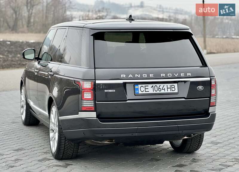 Внедорожник / Кроссовер Land Rover Range Rover 2016 в Черновцах