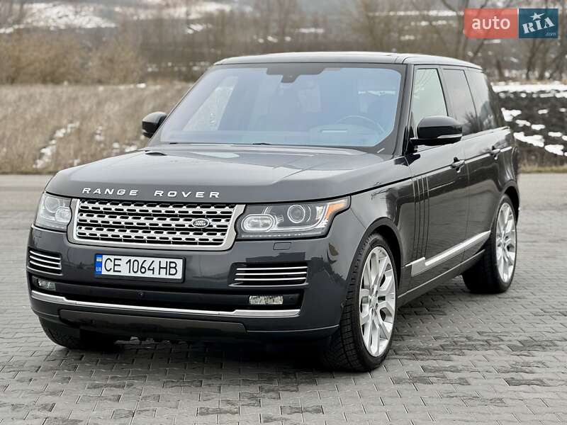 Внедорожник / Кроссовер Land Rover Range Rover 2016 в Черновцах