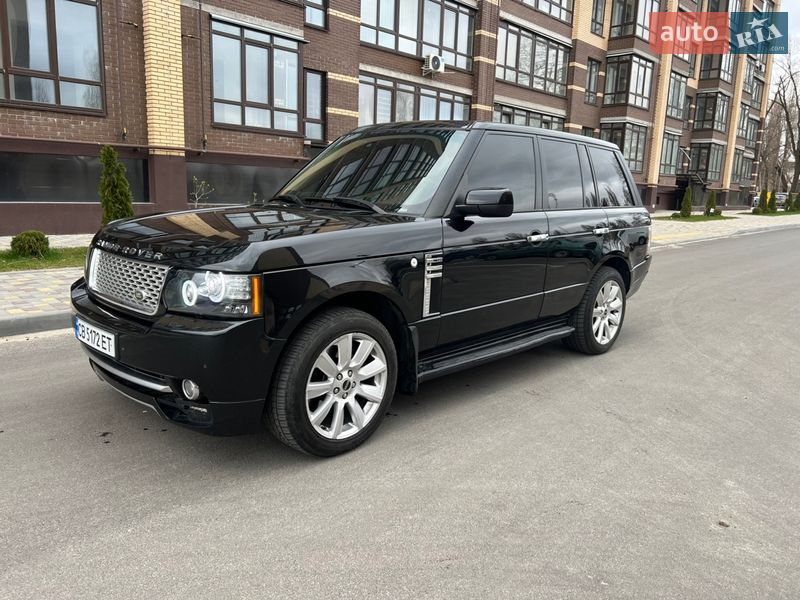 Внедорожник / Кроссовер Land Rover Range Rover 2010 в Чернигове