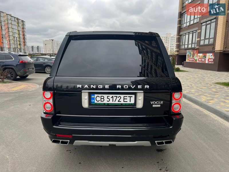 Внедорожник / Кроссовер Land Rover Range Rover 2010 в Чернигове