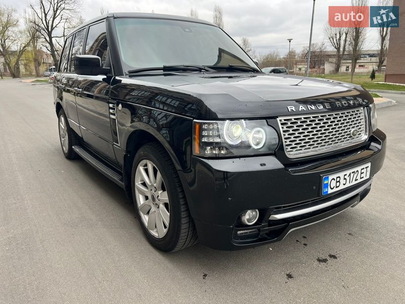 Внедорожник / Кроссовер Land Rover Range Rover 2010 в Чернигове