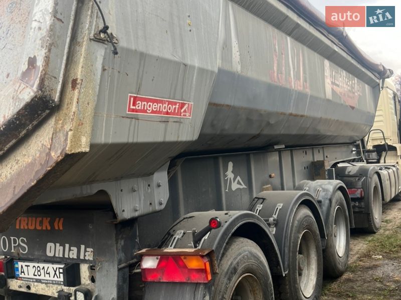 Самоскид напівпричіп Langendorf SKS 2006 в Івано-Франківську фото 2 Самоскид напівпричіп Langendorf SKS 2006 в Івано-Франківську