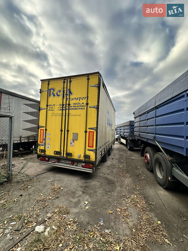 Тентований борт (штора) - прицеп LeciTrailer BPW 2004 в Дніпрі фото Тентований борт (штора) - прицеп LeciTrailer BPW 2004 в Дніпрі