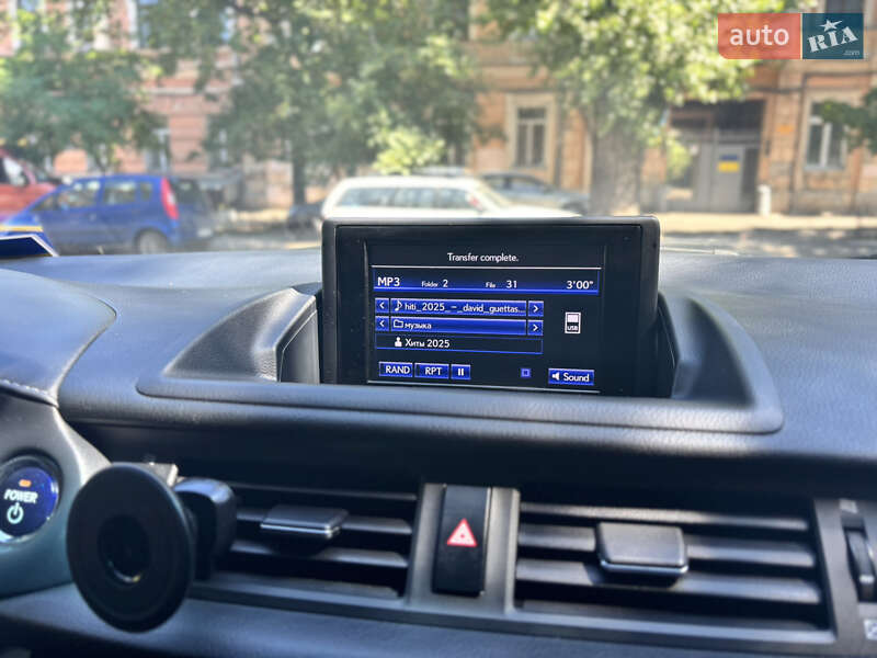 Хэтчбек Lexus CT 2013 в Одессе фото 10 Хэтчбек Lexus CT 2013 в Одессе