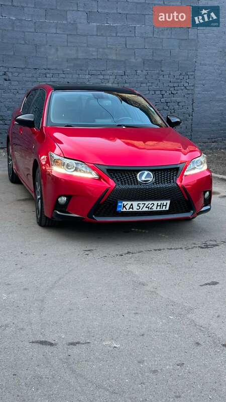 AUTO.RIA – Купити Червоні авто Лексус ЦТ 200h - продаж Lexus CT