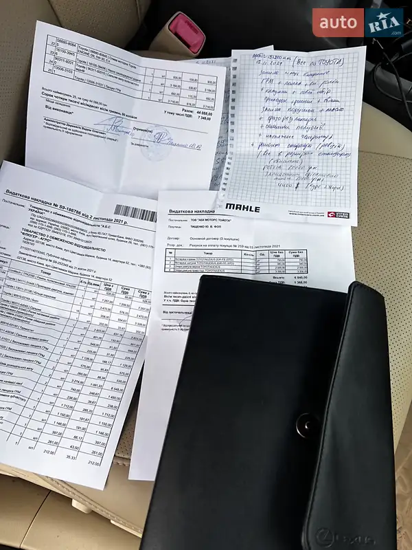 Седан Lexus ES 2007 в Тернополе документ