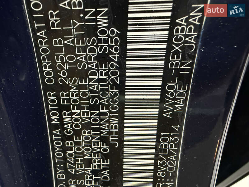 Седан Lexus ES 2015 в Одессе