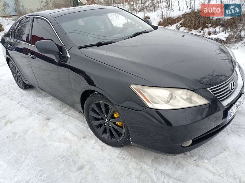 2007 Lexus ES, VIN JTHBJ46G972117445:plate — фото 1 (autoria)