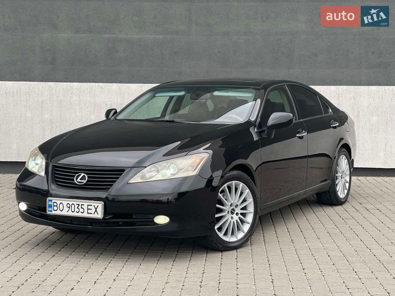 2007 Lexus ES, VIN JTHBJ46G872059151:plate — фото 1 (autoria)