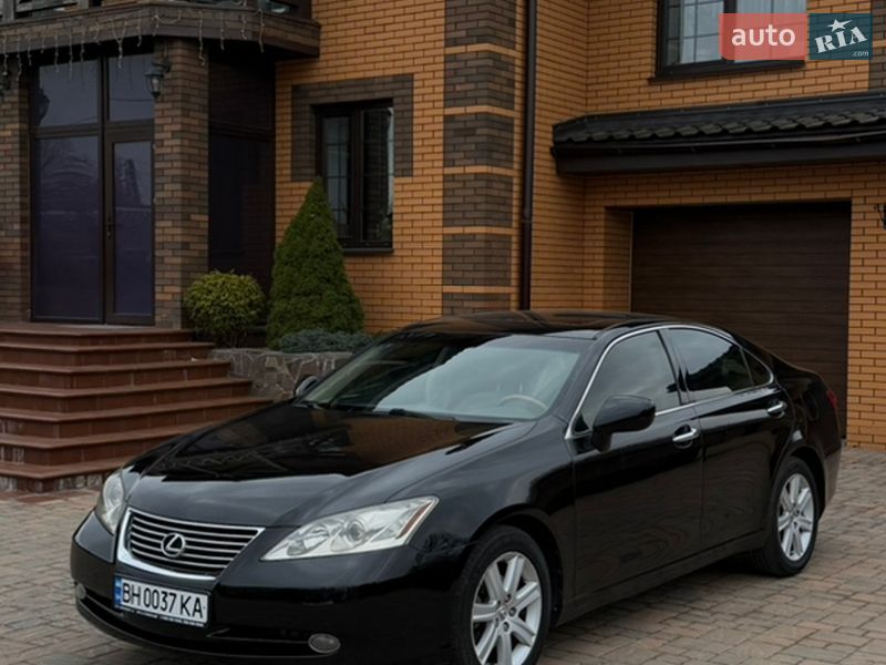 2007 Lexus ES, VIN JTHBJ46G772120943:plate — фото 1 (autoria)