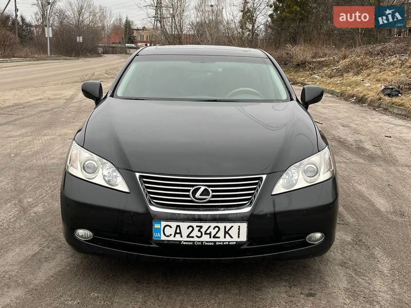 2007 Lexus ES, VIN JTHBJ46G772076877:plate — фото 1 (autoria)