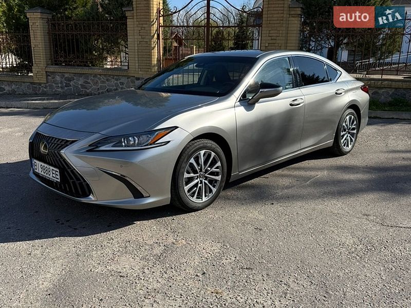 2022 Lexus ES, VIN JTHB31B1102112093:plate — фото 1 (autoria)