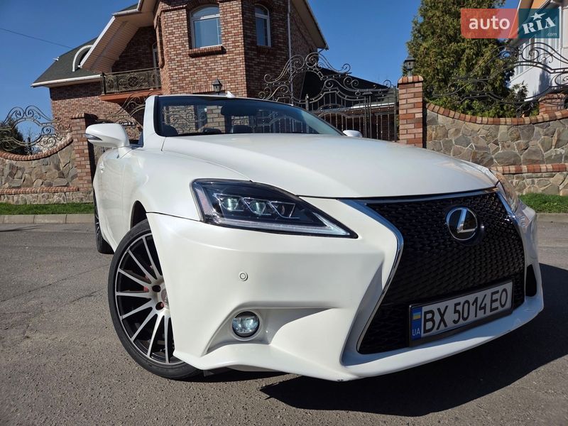 Кабріолет Lexus IS 2012 в Хмельницькому
