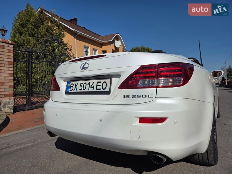 Кабріолет Lexus IS 2012 в Хмельницькому