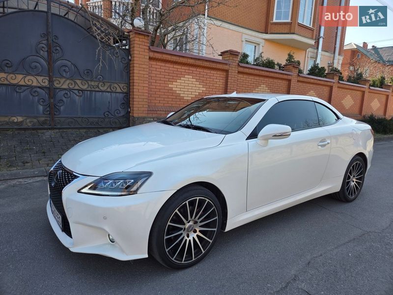 Кабріолет Lexus IS 2012 в Хмельницькому
