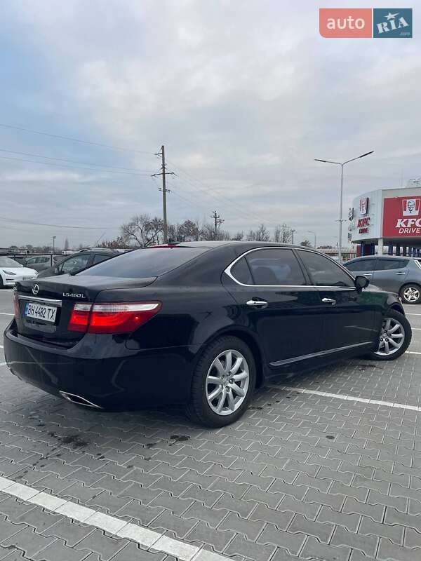 2007 Lexus LS, VIN JTHGL46F075004327:plate — zdjęcie 1 (autoria)