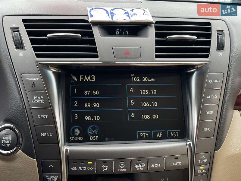 Седан Lexus LS 2007 в Бердичеві фото 72 Седан Lexus LS 2007 в Бердичеві