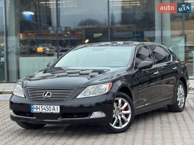 2008 Lexus LS, VIN JTHGL46F885030420:plate — zdjęcie 1 (autoria)