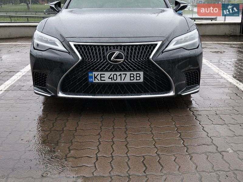 2022 Lexus LS, VIN JTHB5LGFX05010252:plate — фото 1 (autoria)