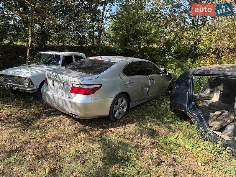 2008 Lexus LS, VIN JTHGL46F375014741:plate — zdjęcie 1 (autoria)