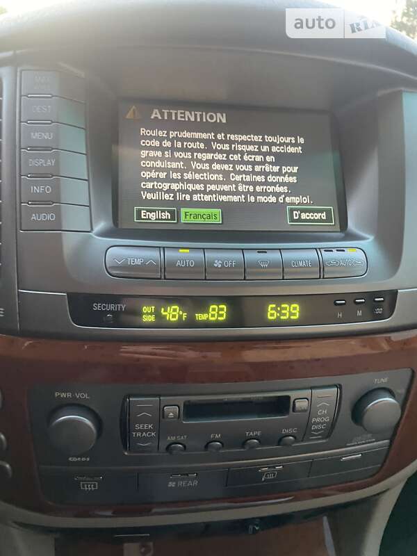 Внедорожник / Кроссовер Lexus LX 2005 в Луцке
