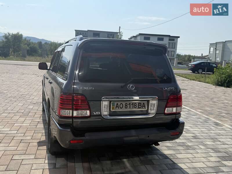 Внедорожник / Кроссовер Lexus LX 2006 в Тячеве фото 9 Внедорожник / Кроссовер Lexus LX 2006 в Тячеве