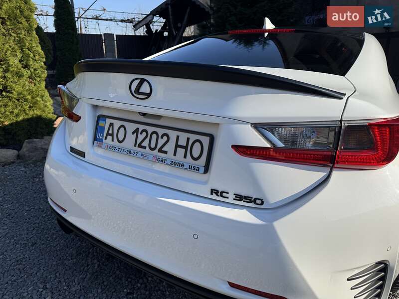 Купе Lexus RC 2017 в Хусте