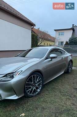 Купе Lexus RC 2016 в Ужгороде