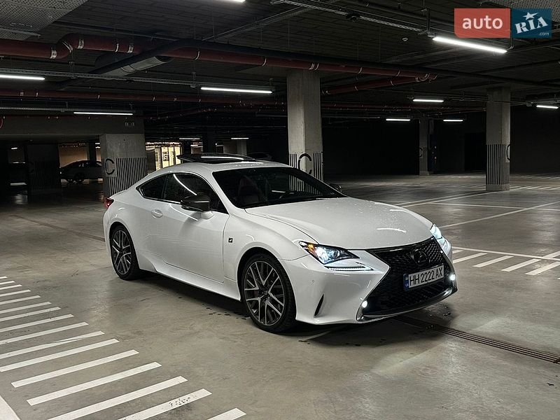 Купе Lexus RC 2014 в Львове
