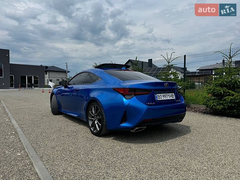 Купе Lexus RC 2018 в Тернополі фото 4 Купе Lexus RC 2018 в Тернополі