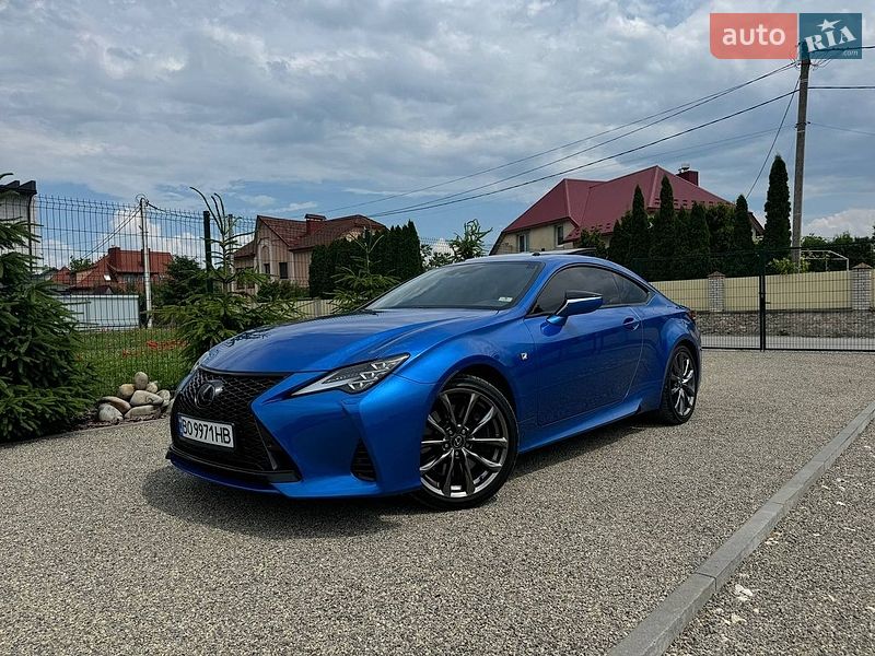 Купе Lexus RC 2018 в Тернополі фото 6 Купе Lexus RC 2018 в Тернополі