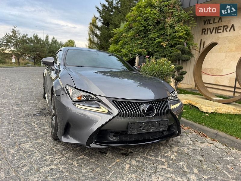 Купе Lexus RC 2016 в Львове