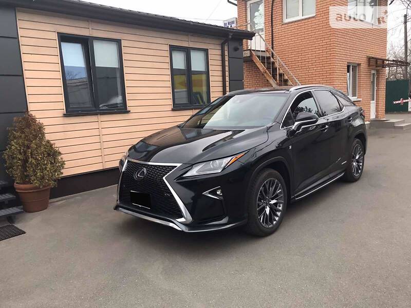 Позашляховик / Кросовер Lexus RX 2018 в 