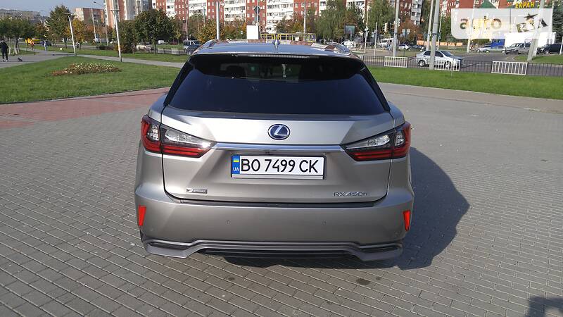 Внедорожник / Кроссовер Lexus RX 2017 в Львове