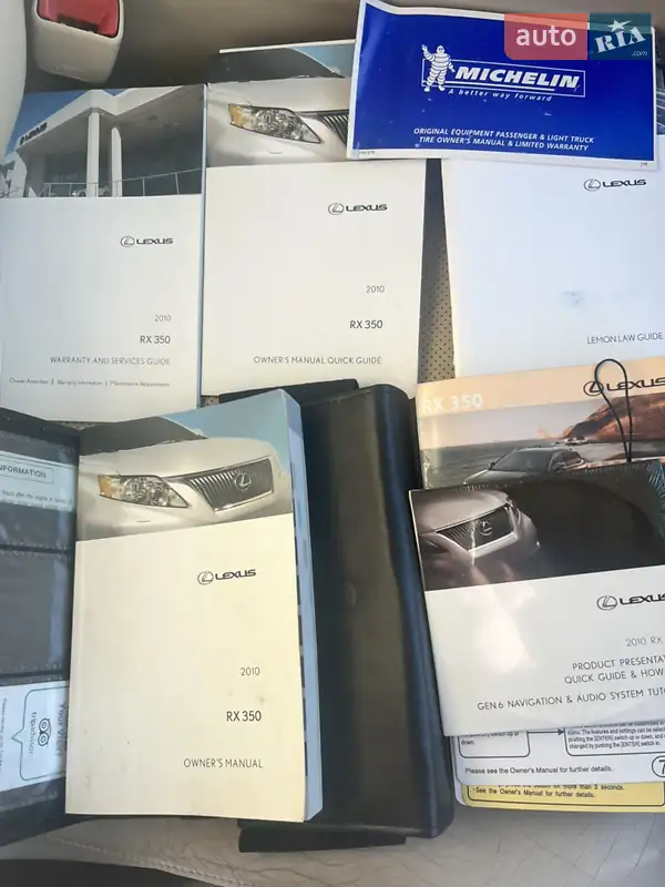 Внедорожник / Кроссовер Lexus RX 2009 в Львове документ